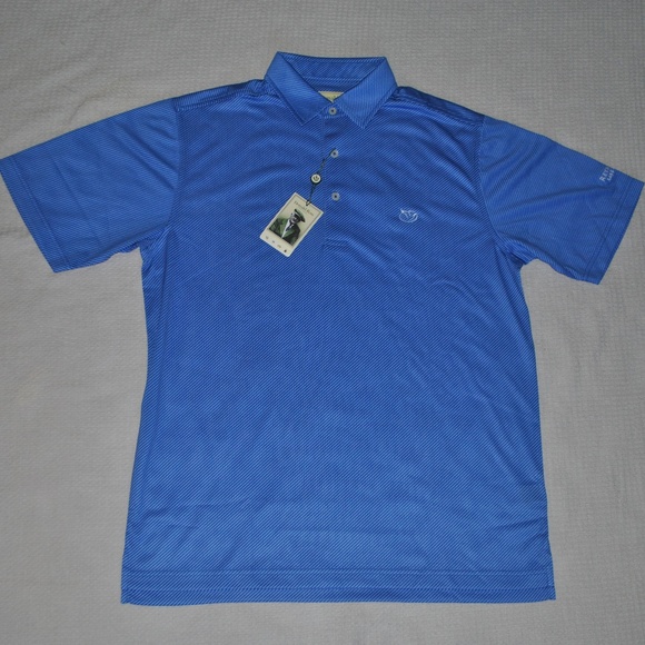 NWT Donald Ross Navy Golf Polo - Picture 1 of 5